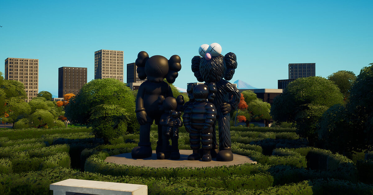 KAWS × Epic Games (Fortnite) × Serpentine